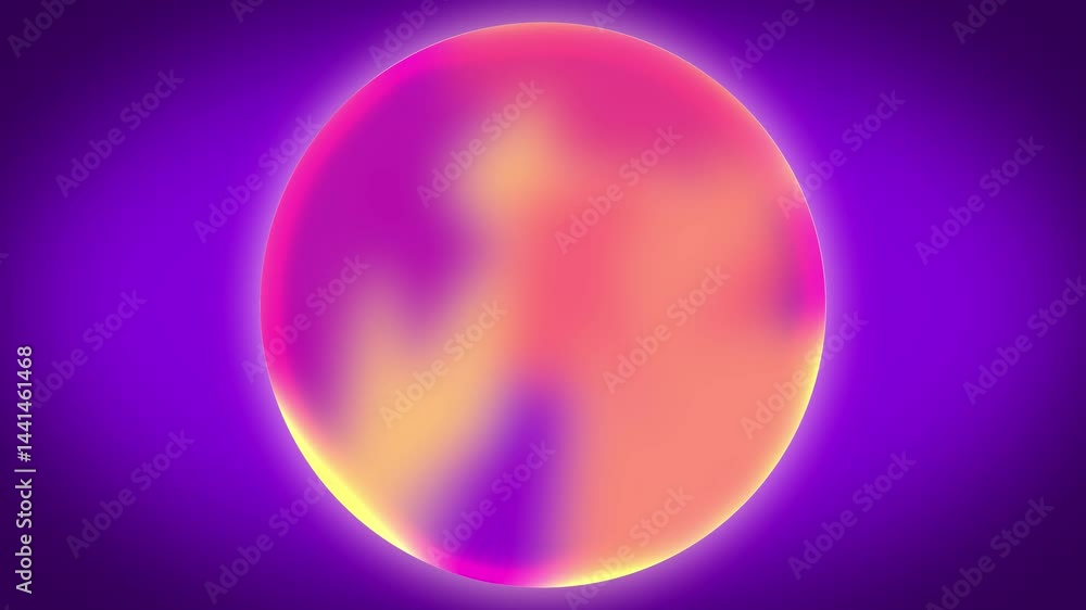 Abstract glowing circle of playful against a dark background, ideal for video projects, graphic designs, looping animations, and motion graphics Abstract glowing circle of playful against a dark background, ideal for video projects, graphic designs, looping animations, and motion graphics