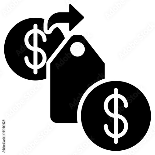 Expenditure Glyph Icon