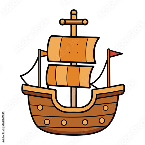 The Mayflower was a 17th-century English ship that carried the Pilgrims to North America in 1620, marking a key moment in early American colonial history.