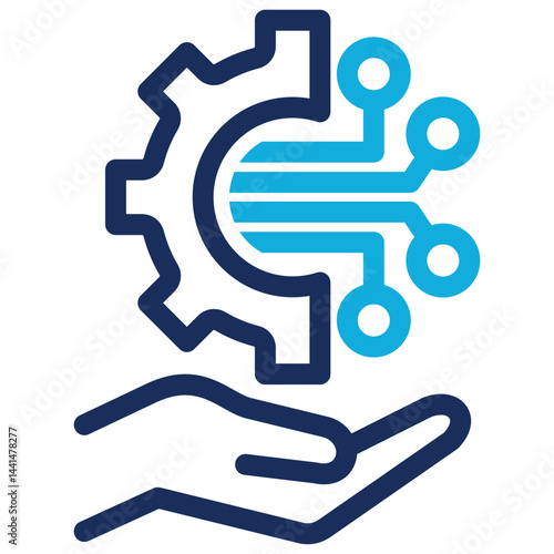 Digital Transformation Icon