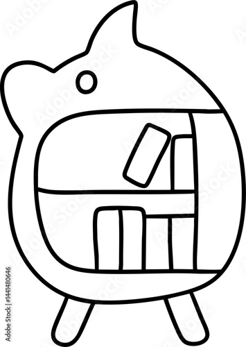 creative piggy bank design featuring cut out section showing savings and coins, symbolizing financial growth and security