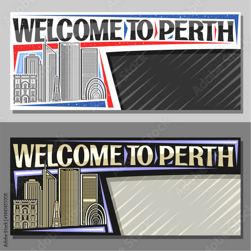 Vector layout for Perth