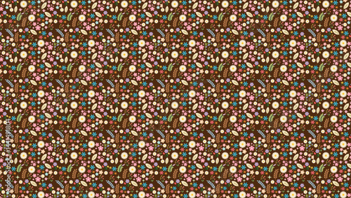 abstract seamless pattern with circles