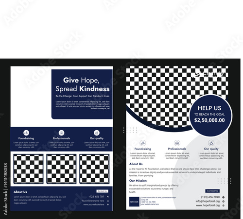 Community Service Event Flyer, Nonprofit Volunteer Opportunity Flyer, Creative Fundraiser Event Poster, Charity Concert Event Flyer Design, Save Children Fundraising Campaign Flyer, Disaster Relief