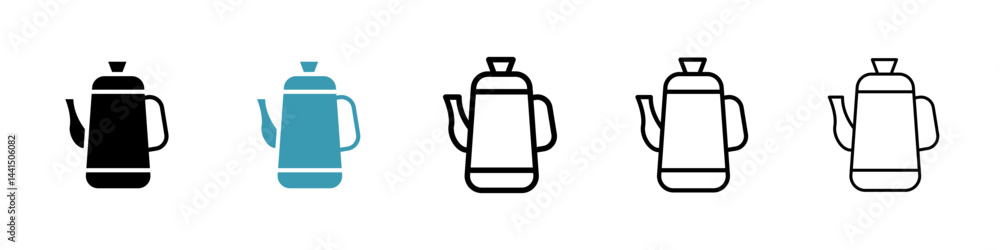 Percolator icon vector simple design Percolator icon vector simple design