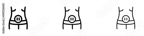 Menopause icon vector simple design