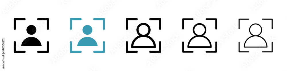 KYC icon vector simple design KYC icon vector simple design