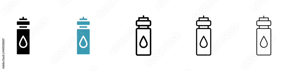 Bottle water icon vector simple design Bottle water icon vector simple design
