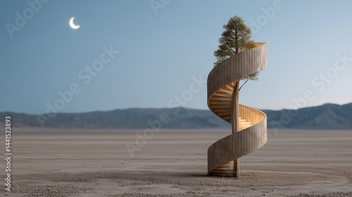 A Spiraling Ascent in the D...