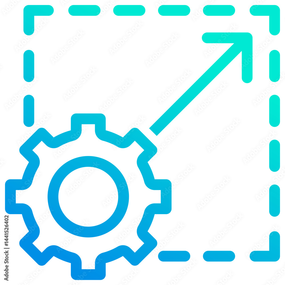 Scalability Icon Scalability Icon