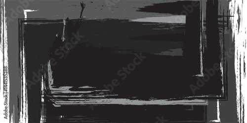 Black and white grunge. Distress overlay texture. Modern surface dust and rough dirty wall background concept. Worn torn weathered effect modern abstract