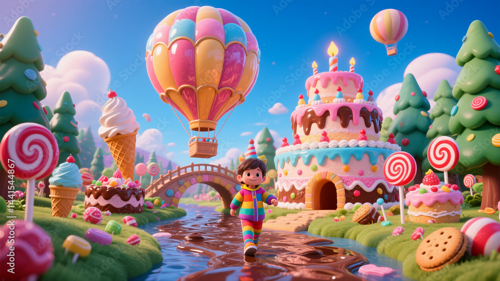 A Magical Journey Through the Sweet Candy World