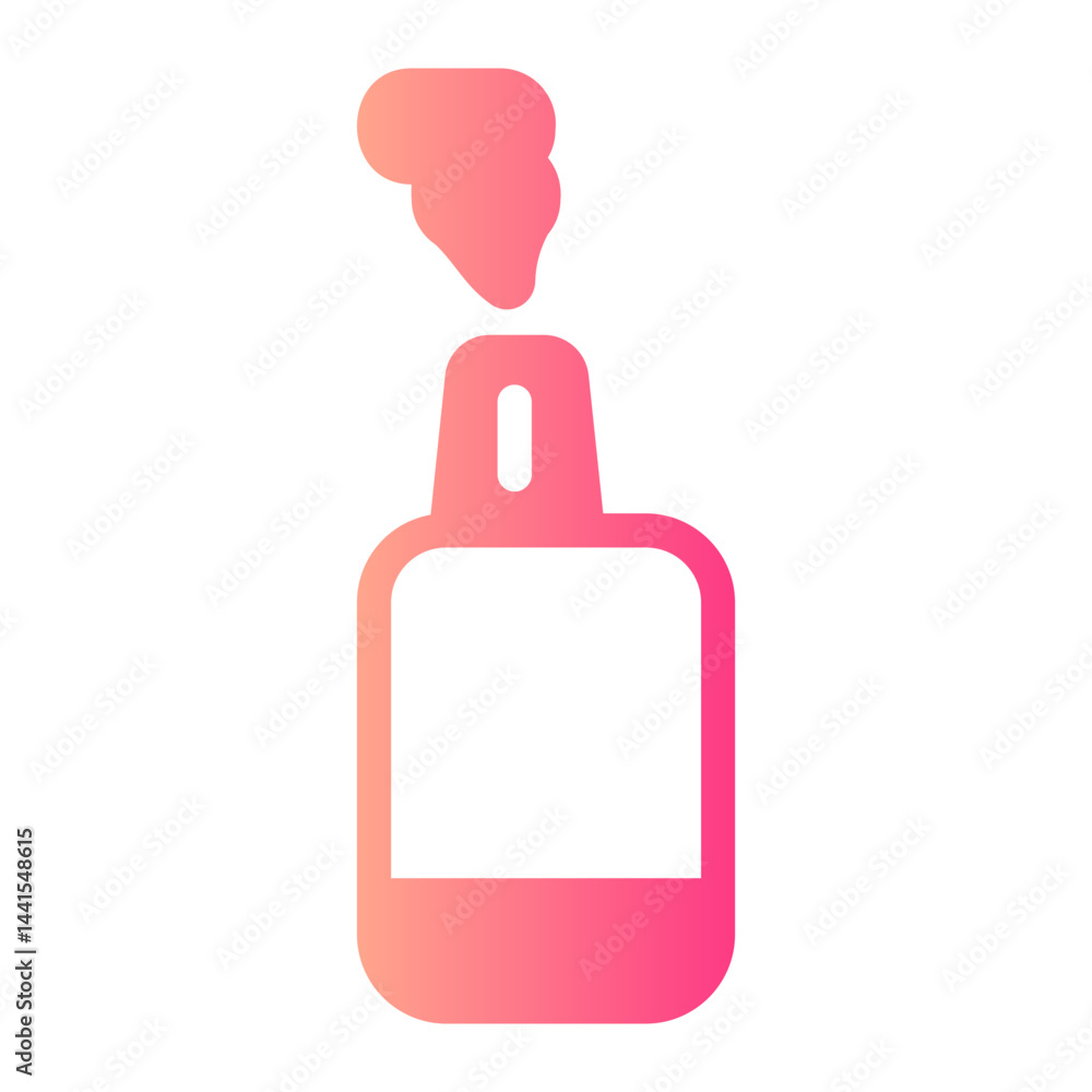Obraz premium vape gradient icon