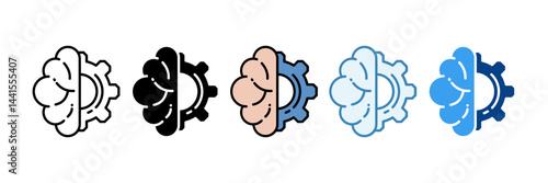 Brainstorm  Icon Set Multiple Style Collection