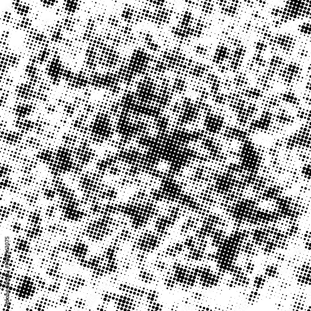 Grunge Halftone Texture Background - Black Dotted Abstract Pattern Grunge Halftone Texture Background - Black Dotted Abstract Pattern
