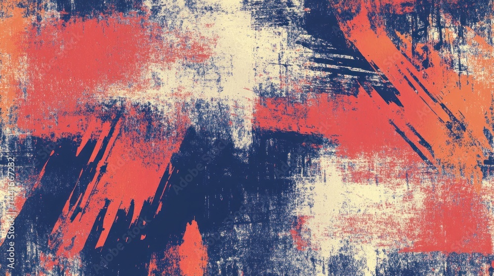 Abstract painting with vibrant colors and textured brushstrokes Abstract painting with vibrant colors and textured brushstrokes
