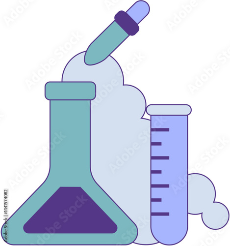 Science Lab Illustration