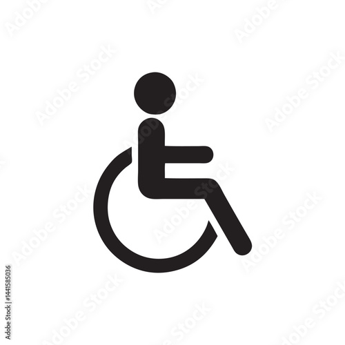 disabled person sign