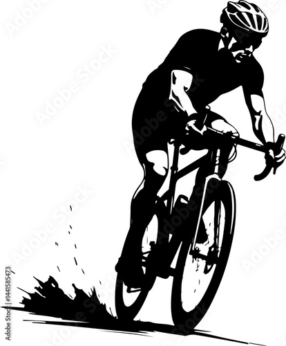 Mountain Bike Adventure Vector