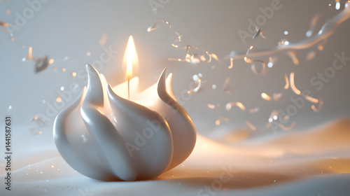 candle, flame, light, fire, candles, burning, dark, christmas, candlelight, wax, black, burn, romance, night, holiday, darkness, celebration, object, decoration, glow, romantic, glowing, love, religio