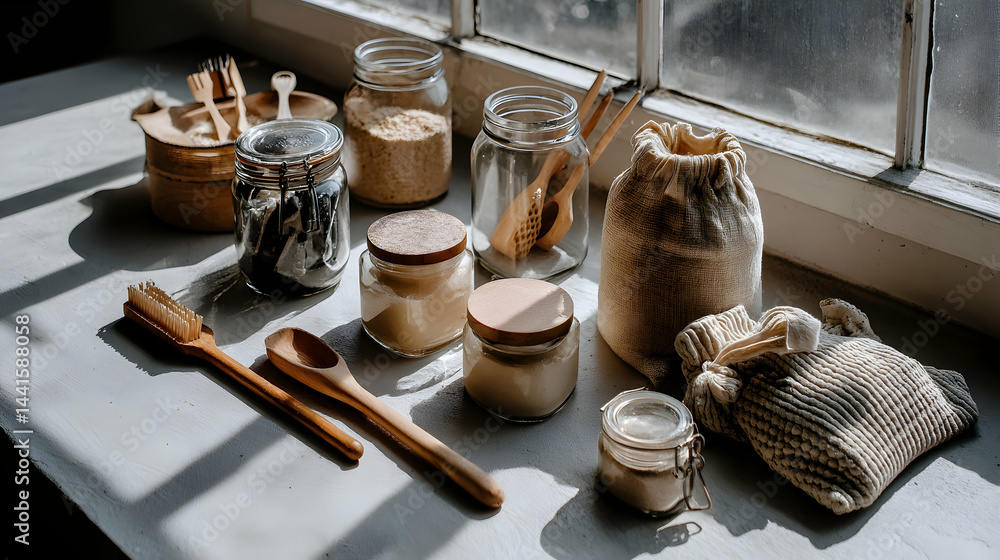 Glass Jar Essentials for an Eco-Conscious Kitchen Setup