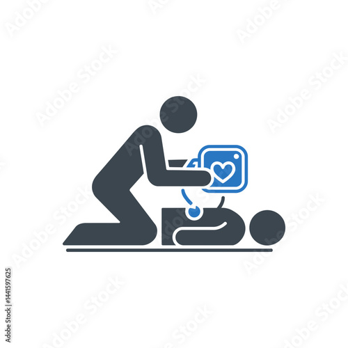 Social Media Artificial Respiration Icon