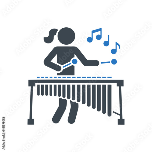 Marimba Player Icon