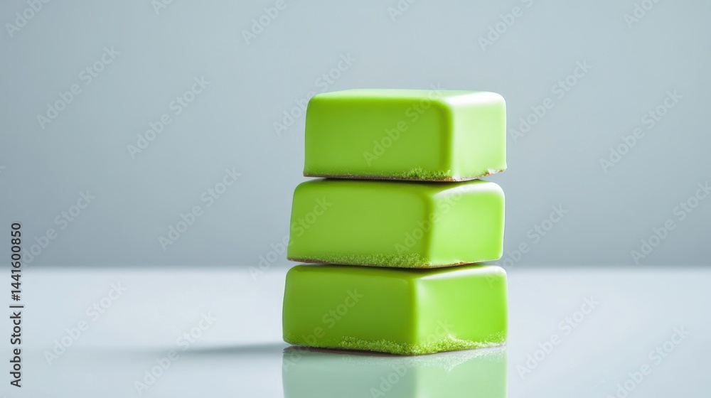 Dubai Chocolate Kunafa Pistachio on white background,Dubai Chocolate bar with green kadayif and pistachio spread,popular and viral chocolate 2024,space for text.