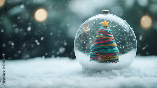 christmas, tree, decoration, winter, snow, xmas, ball, holiday, celebration, fir, ornament, pine, branch, glass, season, year, silver, bauble, new, december, spruce, cold, nature, blue, seasonal