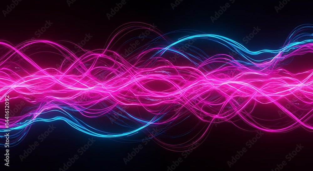 Neon Dreamscape AI Generated Neon Dreamscape AI Generated