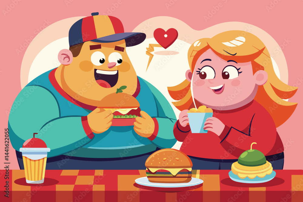 A joyful child, seated on the ground, eagerly bites into a hamburger while holding another one, bringing excitement to lunchtime in a playful setting. A joyful child, seated on the ground, eagerly bites into a hamburger while holding another one, bringing excitement to lunchtime in a playful setting.