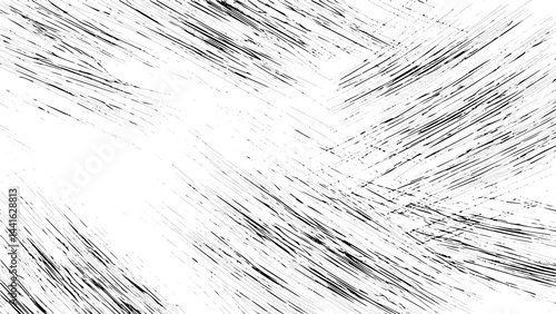 Black and white grunge texture. Pattern of an old worn surface. Sketch pencil texture set. Pen hatch effect, black scribble chalk, grunge freehand vector. 