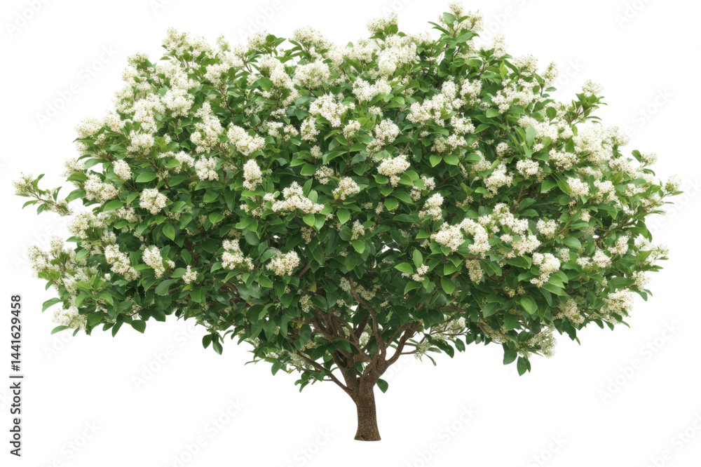 Obraz premium Stunning Flowering Shrub in Full Bloom