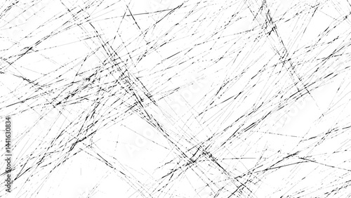 Hand drawn seamless pattern. Vector organic strips texture, thin lines of different lengths imitate rain, Doodle and sketch style. Black squiggle texture of rain, wood, Vector, Sketch, grunge 