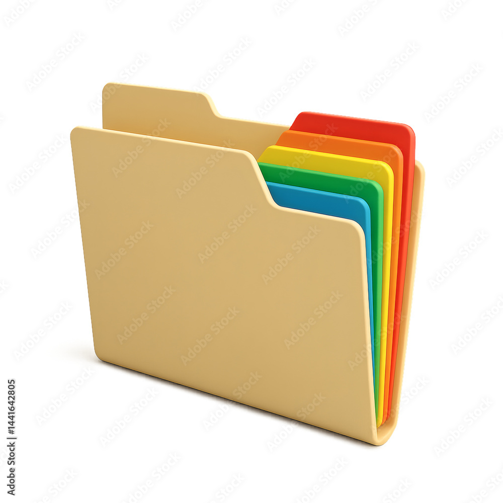 3d folder icon, 3D Icon 3d folder icon, 3D Icon
