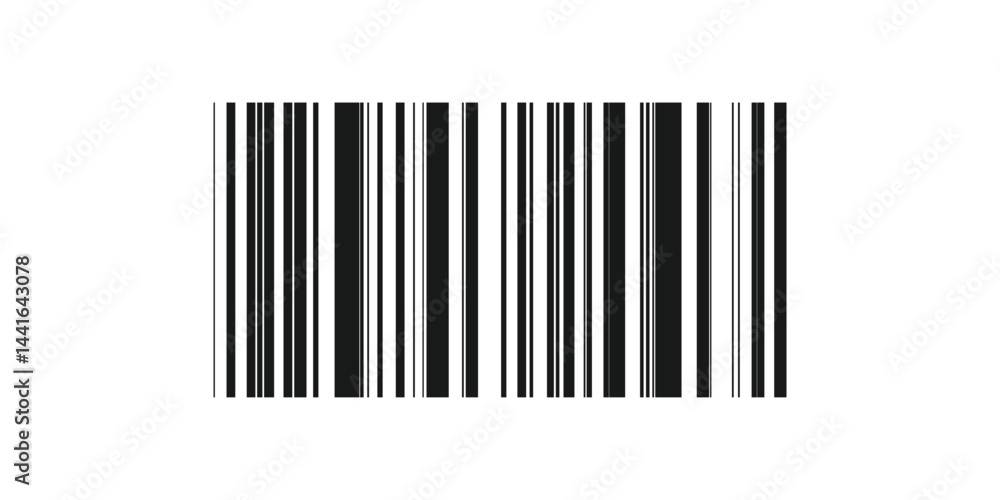 Barcode icon isolated in vector, bar code, barcode symbol icon for mobile app, web UI or retail marketing Barcode icon isolated in vector, bar code, barcode symbol icon for mobile app, web UI or retail marketing