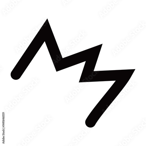 感情表現　驚きアイコン　モノクロ