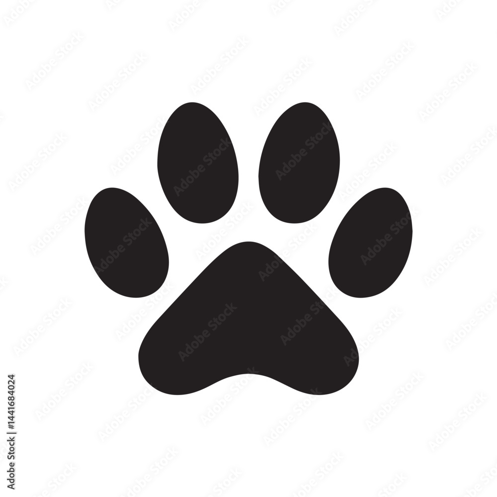 paw print vector paw print vector