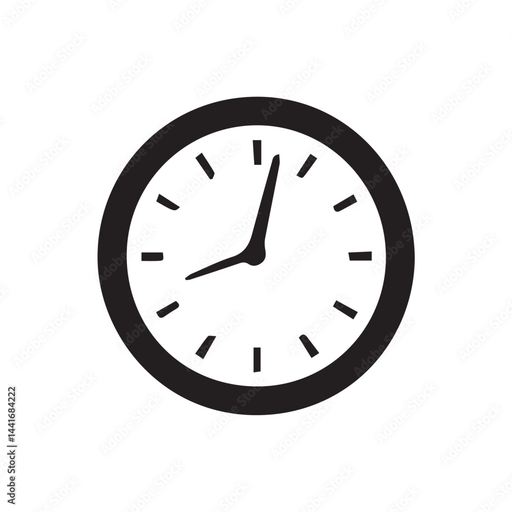 clock isolated on white background clock isolated on white background