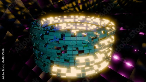 Elevate your visuals with this Modern Animation VJ Loop in crystal-clear 4K resolution. Featuring sleek, clean lines and smooth abstract motion, this seamless loop delivers a contemporary and stylish