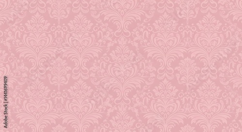 Roseate Damask Dreams AI Generated
