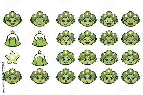 Beautiful emojis for social media, which you can use Web imoji icon set