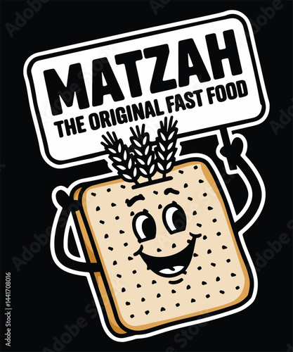 Matzah The Original Fast Food Graphic Design
