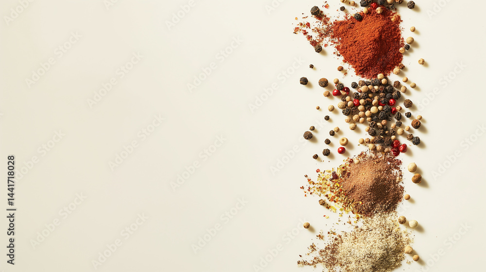 Spice Simplicity: Minimalist Composition of Spices