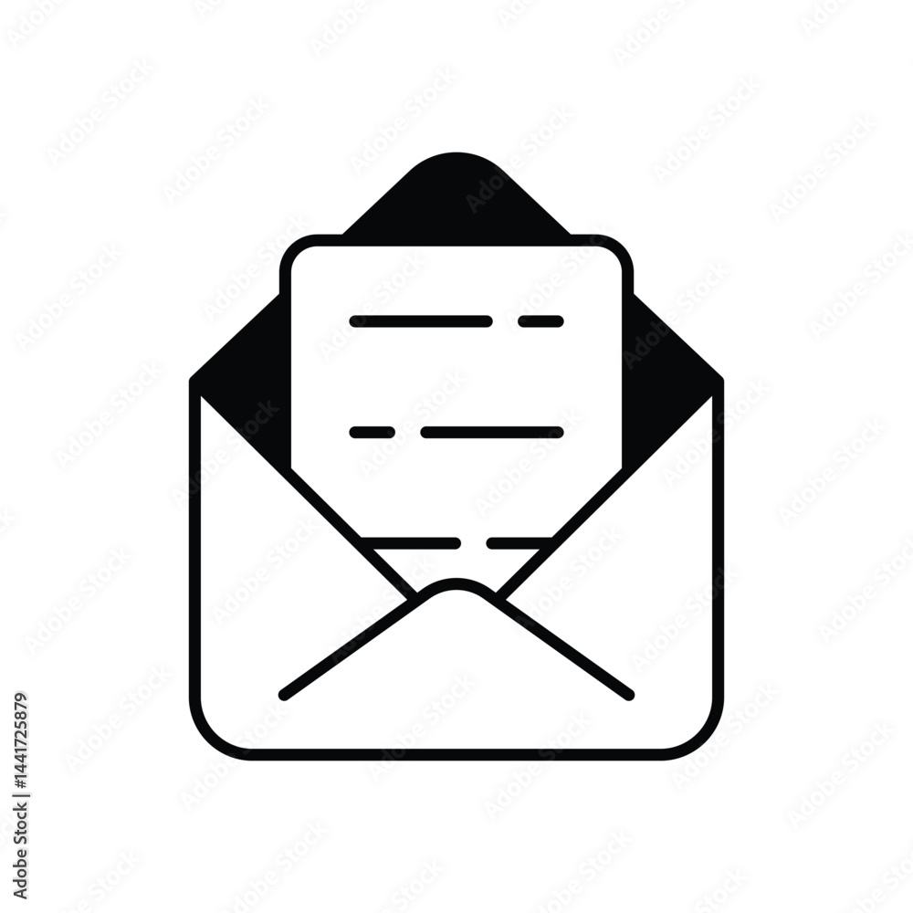 Mail icon vector stock illustration Mail icon vector stock illustration