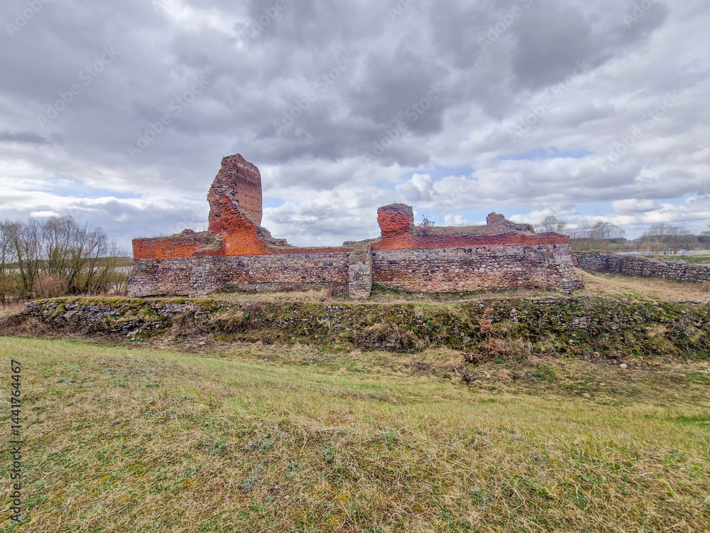 Bobrowniki Castle Ruins, Poland.