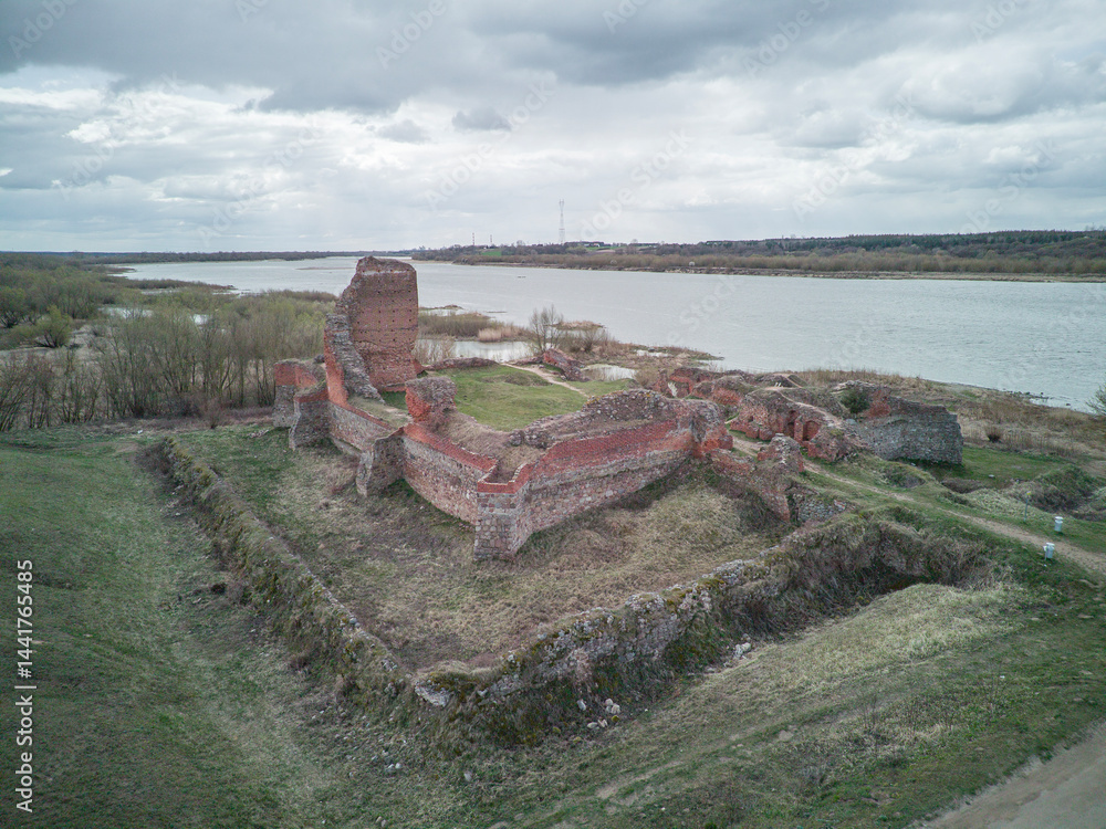 Bobrowniki Castle Ruins, Poland.