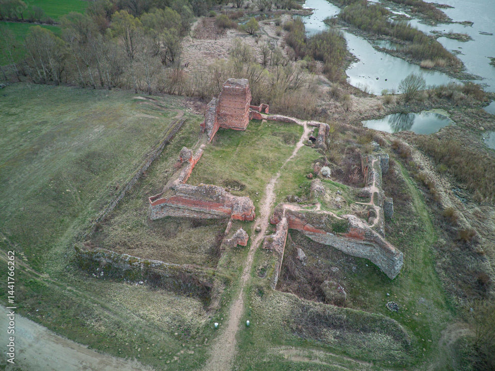 Bobrowniki Castle Ruins, Poland.