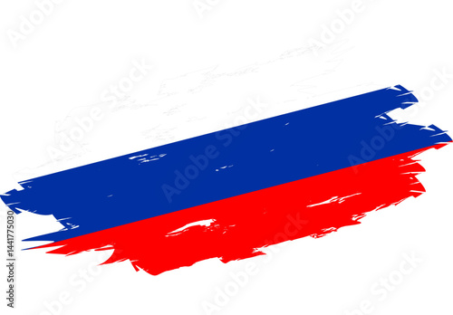 Free Download A stylized representation of the Rusia flag, suitable for cultural or travel applications. - GFXLoad