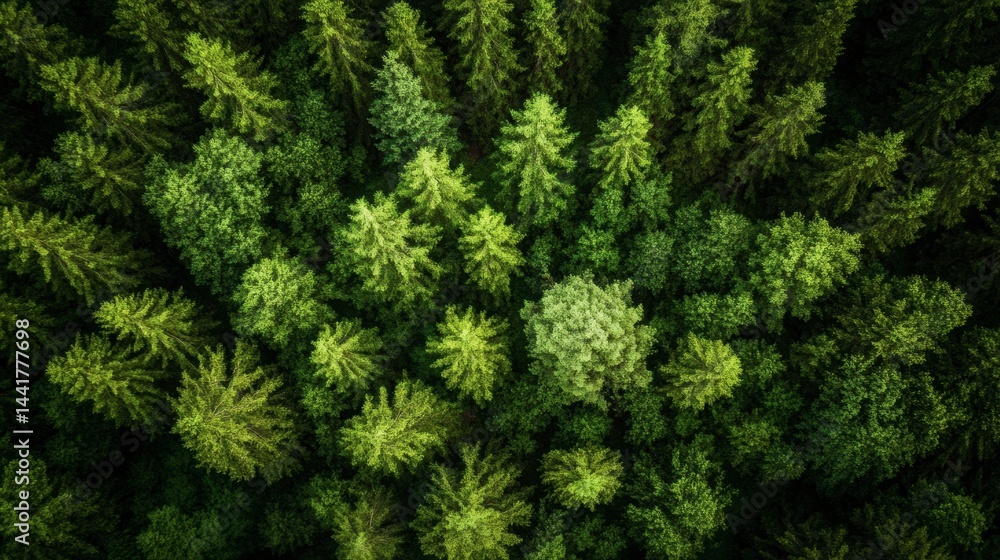Forest from above Forest from above